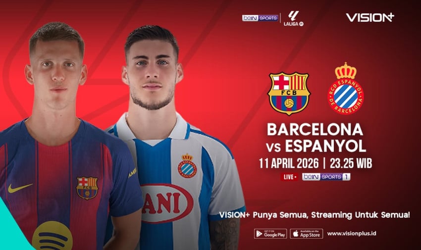 Jadwal Barcelona vs Espanyol LaLiga di VISION+, Misi Bangkit Blaugrana usai Kekalahan