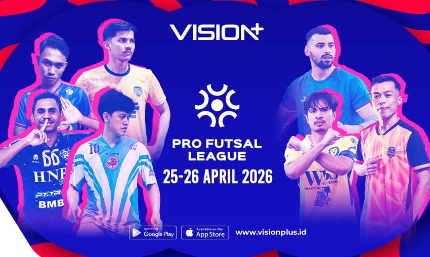 Link Nonton & Jadwal Pro Futsal League 2025/26 Pekan Ini di VISION+, Match Seru Siap Digelar
