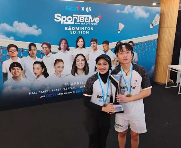 Samuel Cipta dan Nabila Taqiyyah Dapat Pengalaman Bagus usai Tampil di SporTstive+