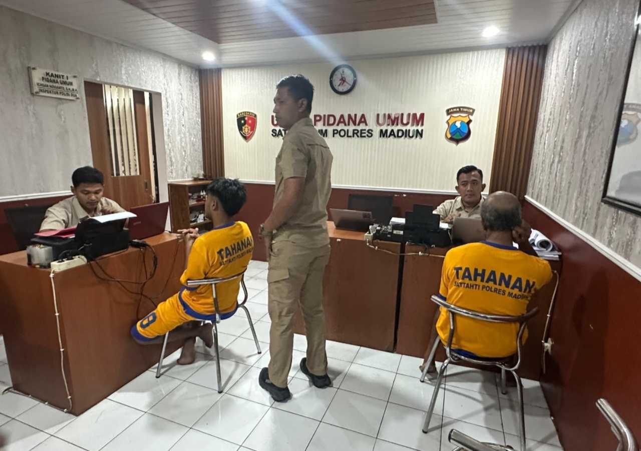 Dua Kasus Curanmor Terungkap, Polres Madiun Amankan Pelaku Lintas TKP
