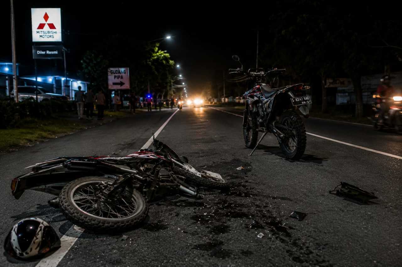Gegara Pemabuk Parkir Motor di Badan Jalan Pengemudi Ojol Ini Tewas