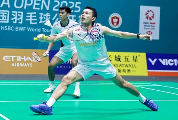 Alwi Jumpa Lakshya Sen, Fajar/Fikri Bentrok Ganda China