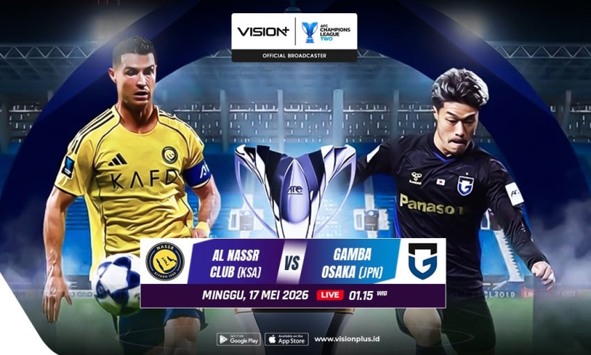 Jadwal Final ACL Two, Al Nassr vs Gamba Osaka Live Streaming di VISION+