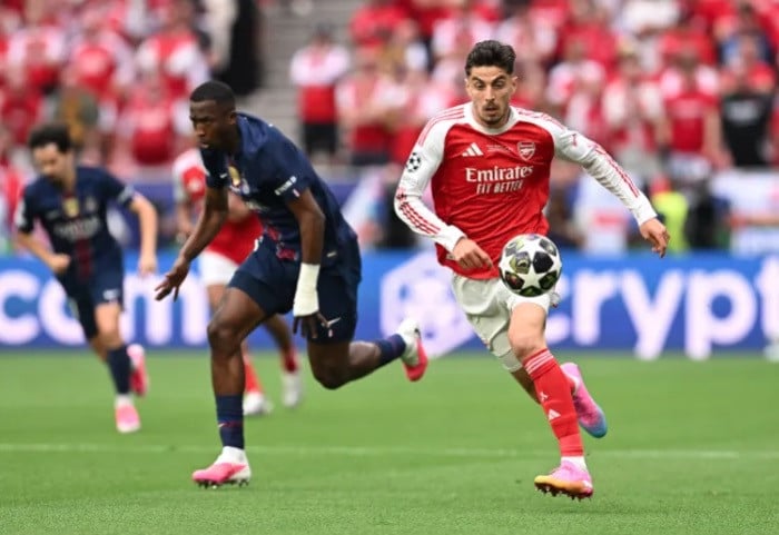 PSG vs Arsenal Imbang 1-1, Final Liga Champions Berlanjut ke Extra Time