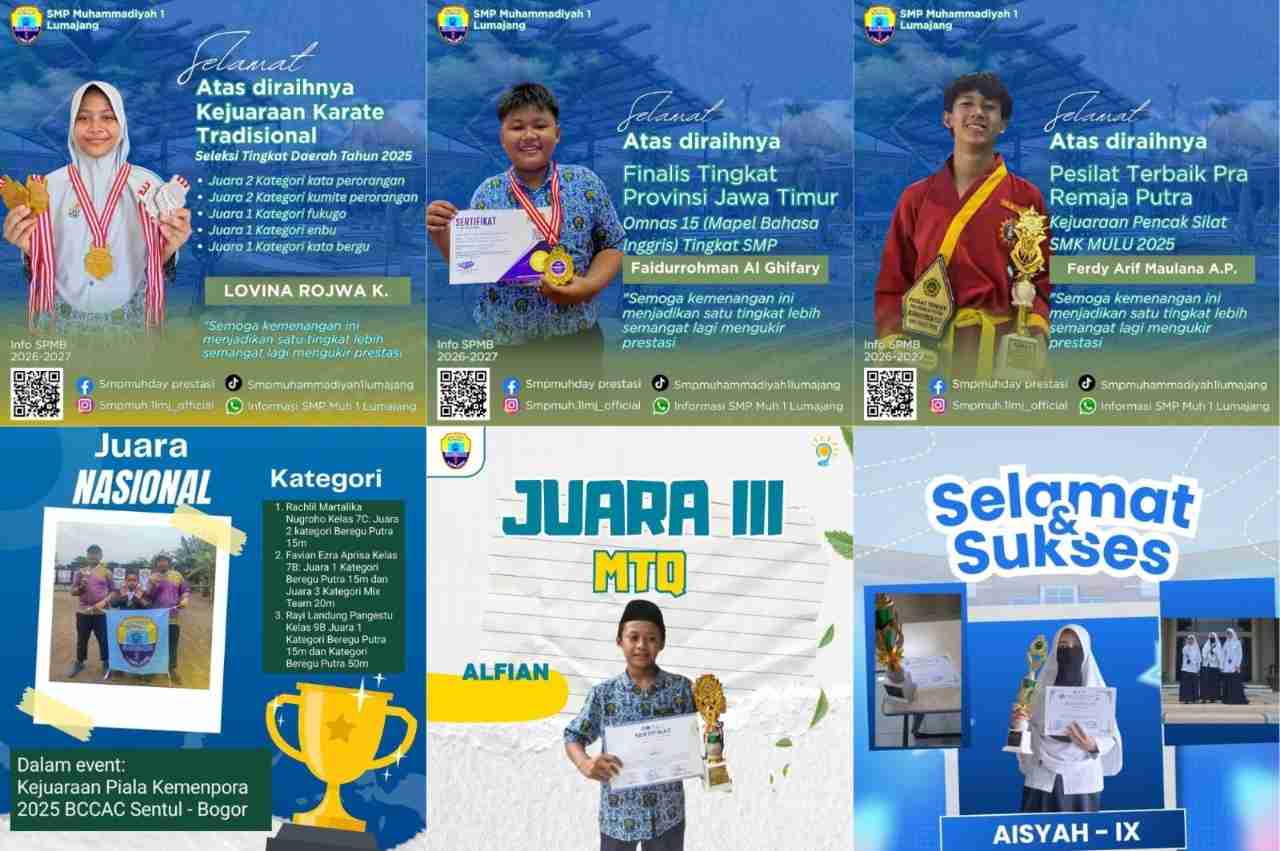 Segudang Prestasi SMP Muhammadiyah Lumajang Diserbu Wali Murid di PSB 2026/2027