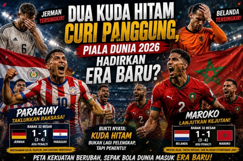 2 Kuda Hitam Curi Panggung, Piala Dunia 2026 Hadirkan Era Baru?