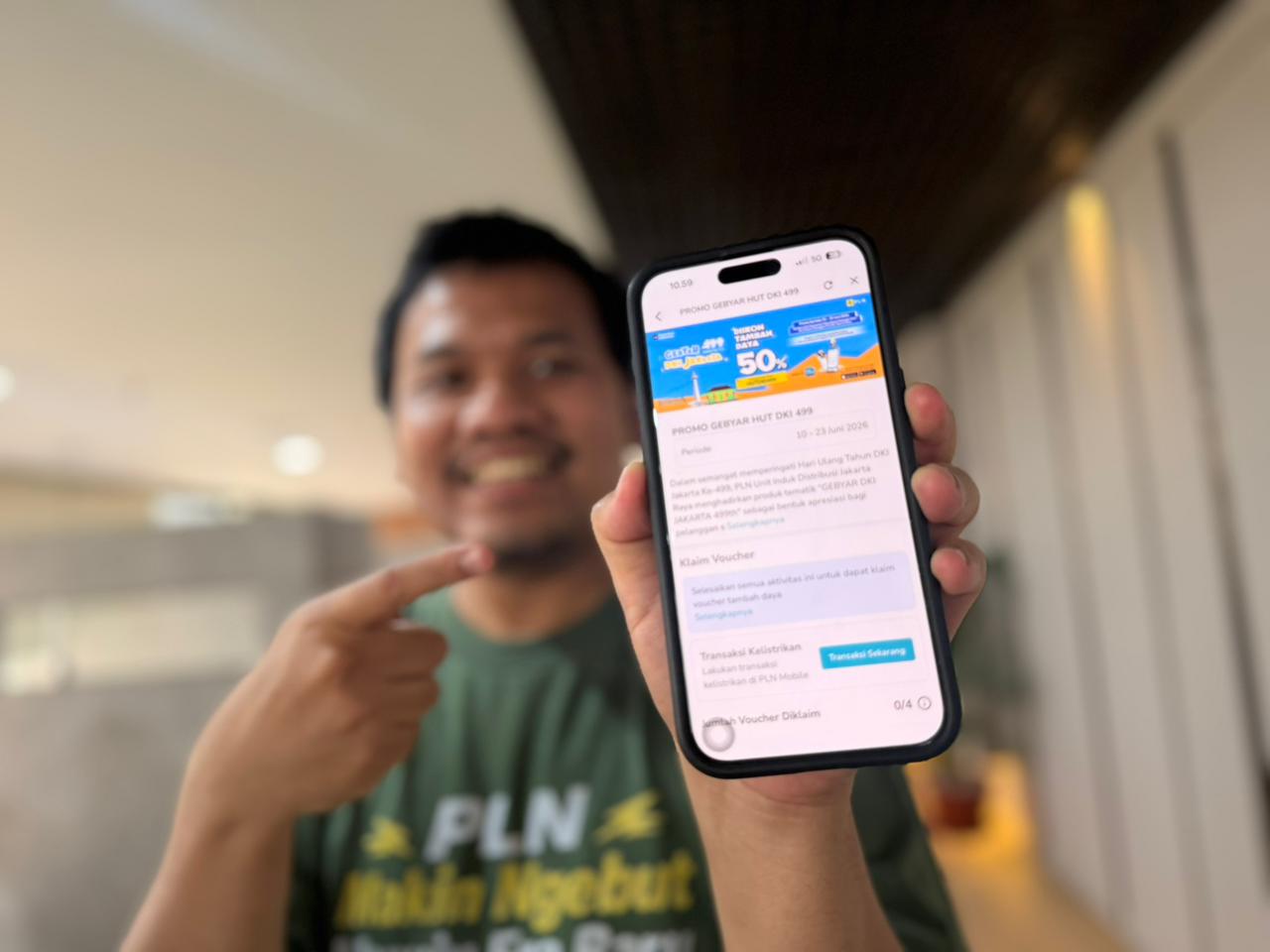 Sambut HUT DKI Jakarta ke-499, PLN UID Jakarta Raya Luncurkan Promo Tambah Daya Diskon 50 Persen
