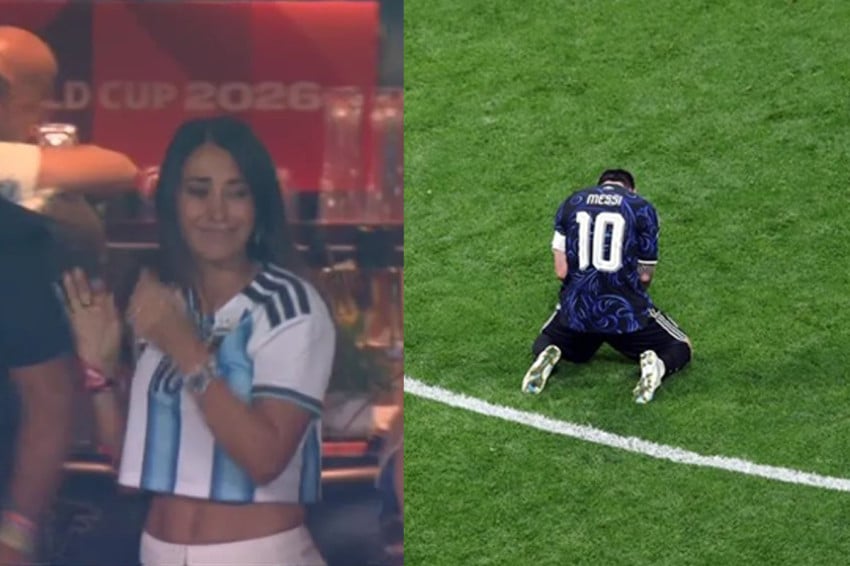 Air Mata Antonela dan Messi Warnai Malam Bersejarah Argentina