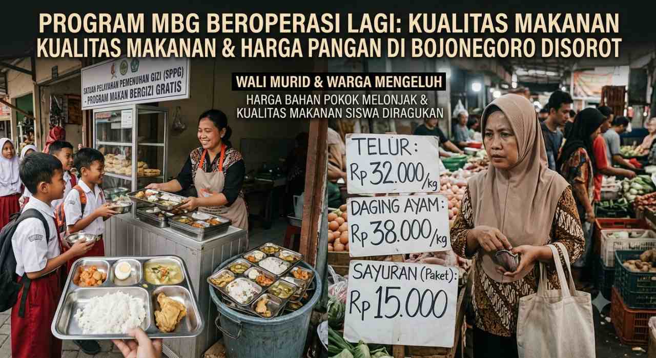 Progam MBG Beroperasi Lagi, Kualitas Makanan dan Harga Disorot