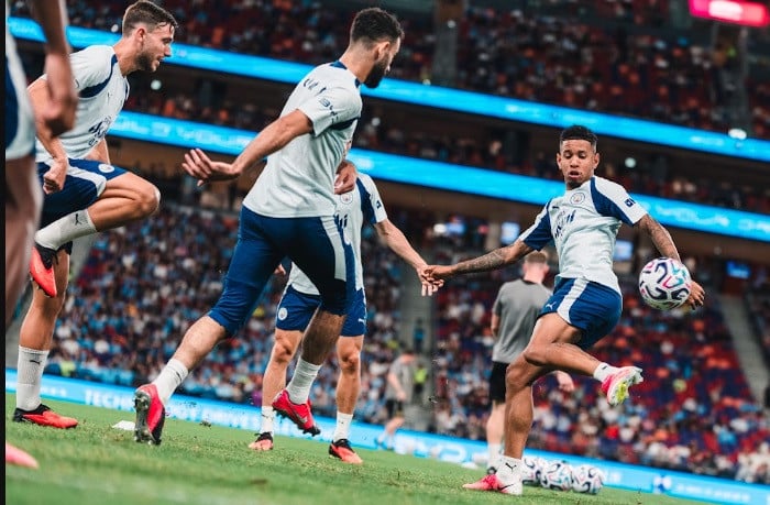 Tur Pramusim Asia, Manchester City Dapat Sambutan Hangat 20 Ribu Fans di Hong Kong