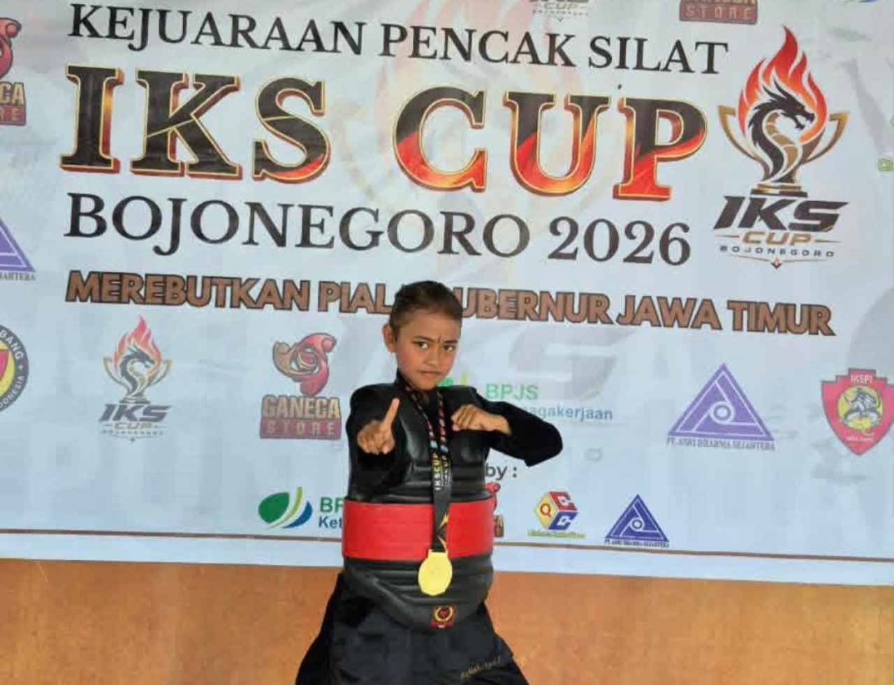 IKS CUP Bojonegoro 2026: Aqilla Ayu Prasatya Utama Borong 2 Emas