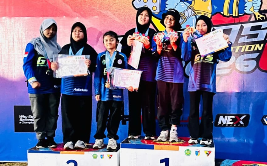 GTS Archery Tangerang Tembus Tiga Besar Mawas Archery Championship 8, Sabet 13 Medali