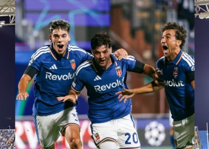 Hasil Liga Champions: Debut Bersejarah, Como Kandaskan Leipzig 4-1
