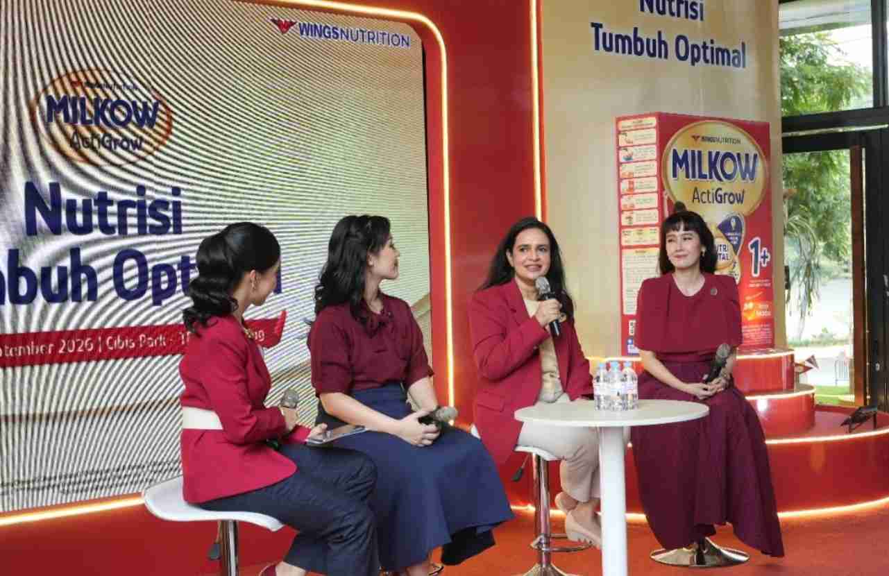 WINGS Nutrition Hadirkan MILKOW ActiGrow, Inovasi Susu Pertumbuhan Anak Usia 1-3 Tahun
