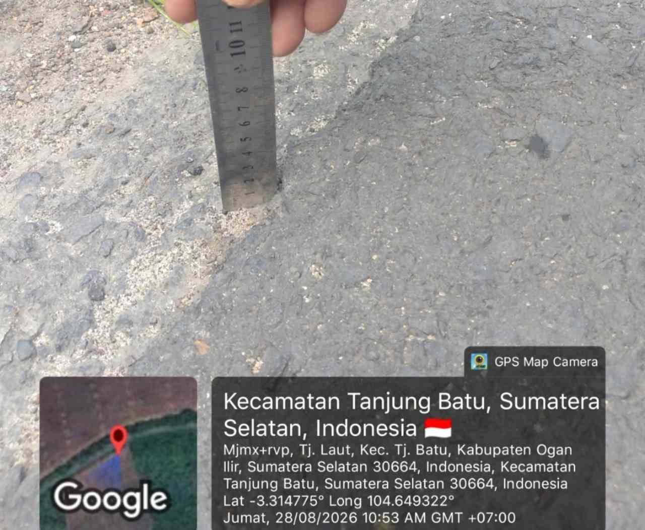 Proyek Jalan Tanjung Raja-Bts Tambang Rambang dan Sp Meranjat-Bts Payaraman Ogan Ilir Diduga Ajang Korupsi