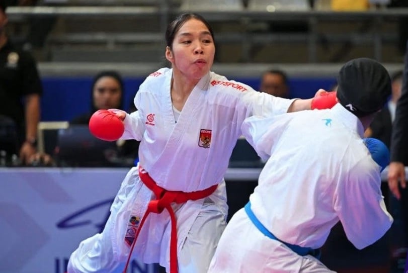 Karateka Leica Sumbang Medali Perunggu untuk Indonesia