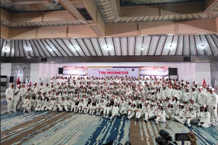 Kontingen Indonesia untuk Asian Games 2026 Resmi Dikukuhkan