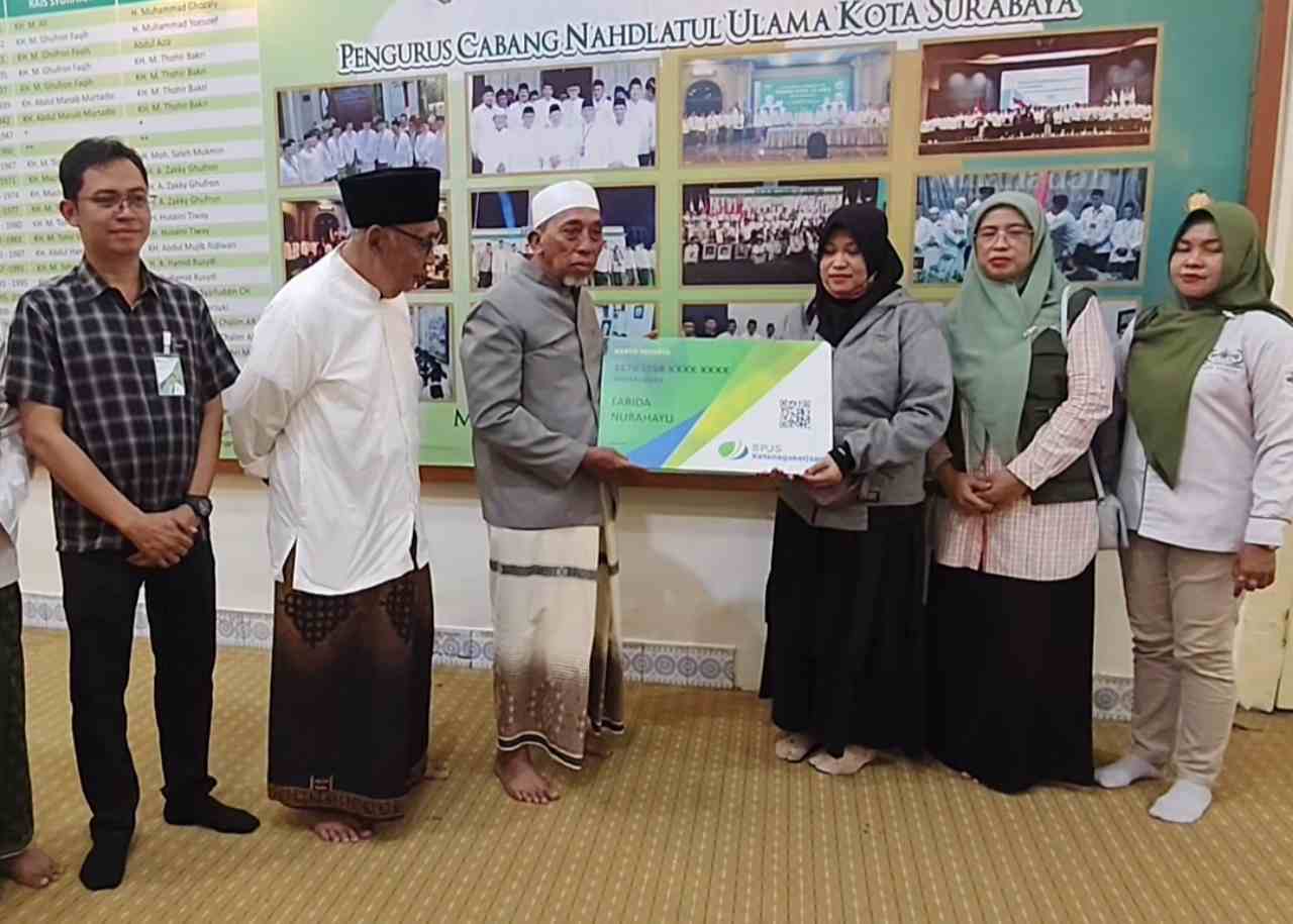 Lazisnu Surabaya Gandeng BPJS Ketenagakerjaan Lindungi Pekerja Informal