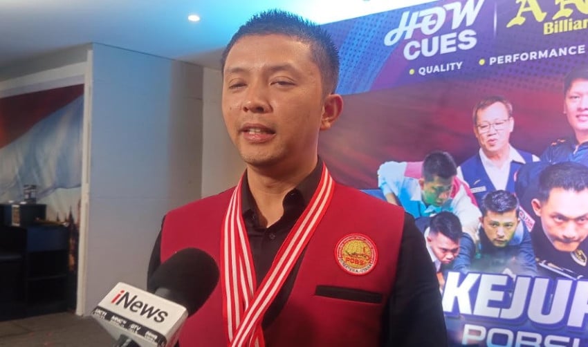 Marlando Sihombing Borong Dua Emas di Kejurnas POBSI 2026, Hattrick di English Billiard Frame