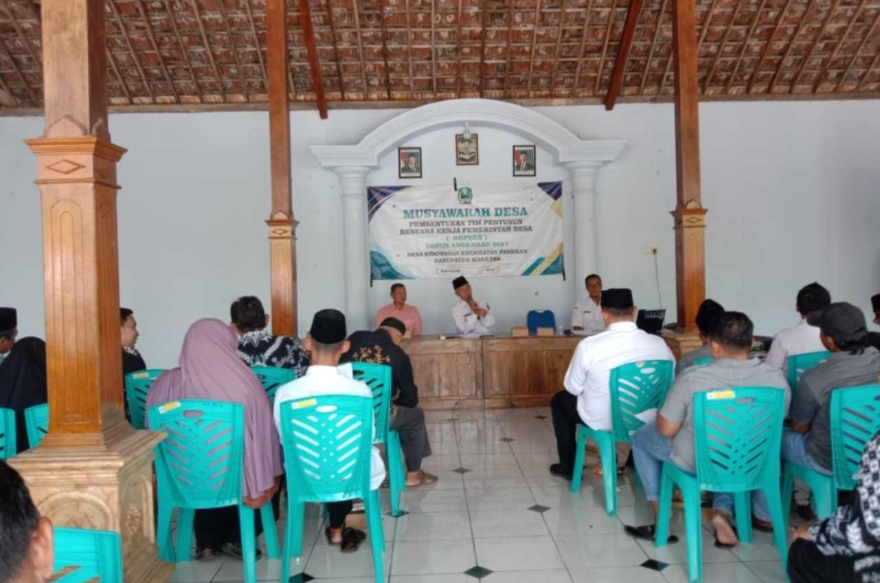 Musdes Sidowayah Susun RKPDes 2027, Tampung Aspirasi Warga