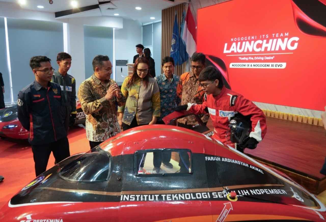 Tim Nogogeni ITS Luncurkan 2 Mobil Hemat Energi Baru, Bidik Juara KMHE 2026