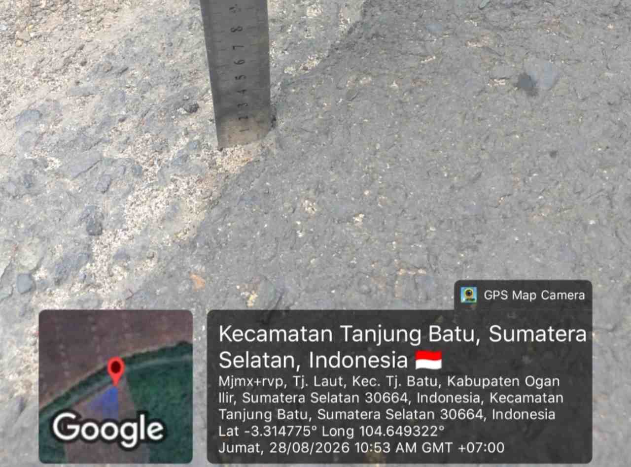 Proyek Jalan Tanjung Raja-Bts Tambang Rambang dan Sp Meranjat-Bts Payaraman Ogan Ilir Dikerjakan Asal