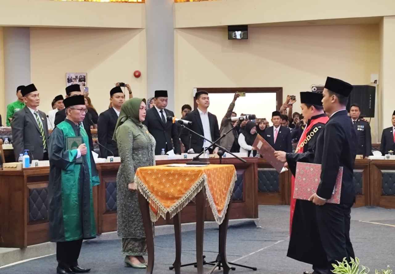 Riyin Nur Asiyah Resmi Nahkodai DPRD Magetan 2024-2029