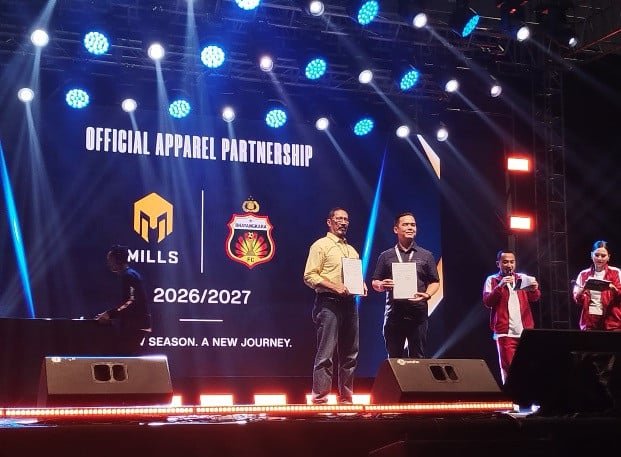 Sempat Berpisah, Mills Kembali Jadi Apparel Resmi Bhayangkara FC