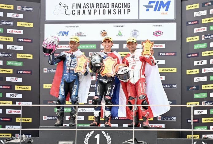 Start dari Posisi ke-30, Rheza Danica Ahrens Rebut Podium ARRC Sepang