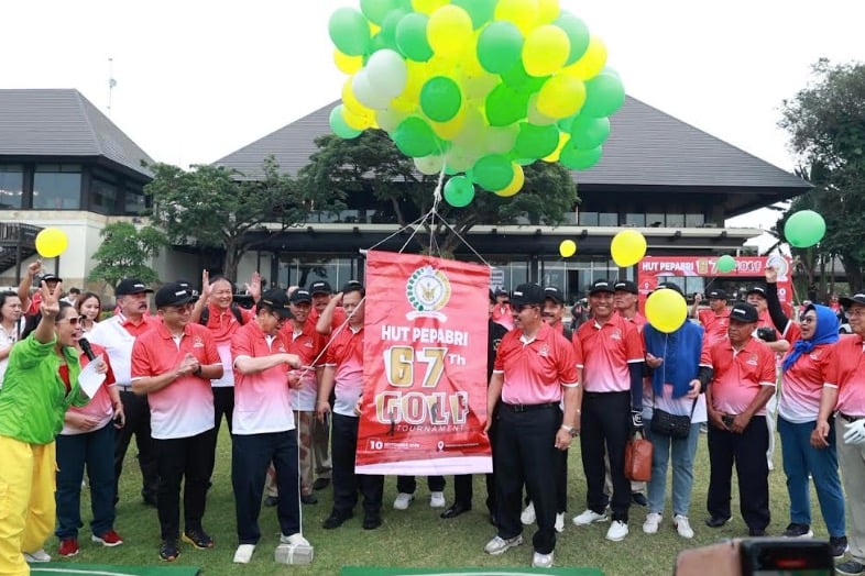 Turnamen Golf Piala Presiden PEPABRI Digelar di Surabaya, PPAU Juara Pertama