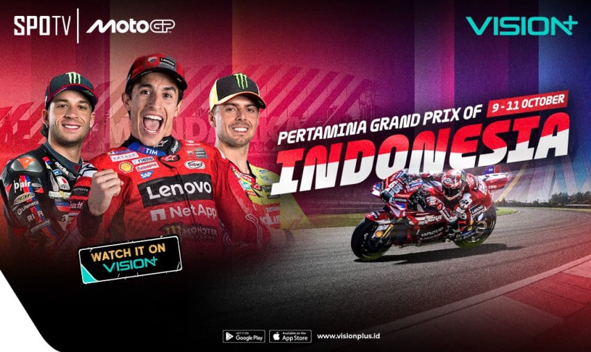 Jadwal MotoGP Indonesia 2026, Saksikan Balap Mandalika di VISION+